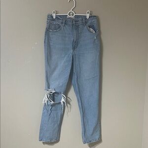Abercrombie & Fitch Sky Blue Straight Leg Jeans